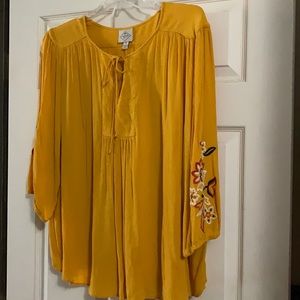 St John’s Bay 3XL Yellow top.